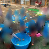 こりす組(一歳児)水遊び