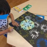 5歳児クラス制作「花火🎆」